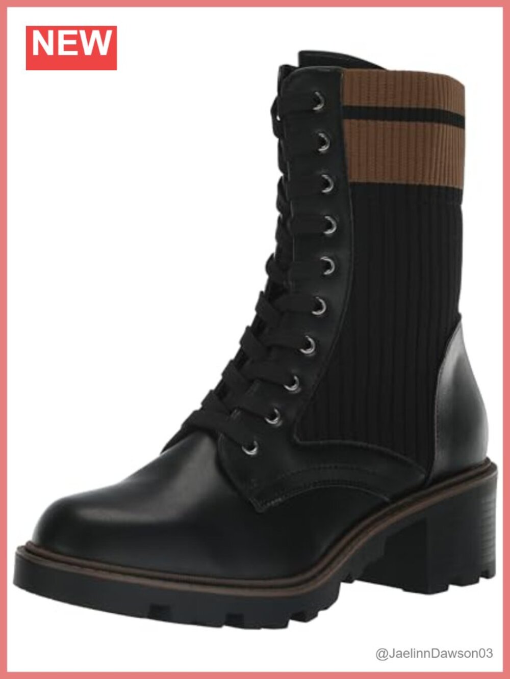 Faux Leather Wide Fit Lace Up Ankle Boot Faux Leather